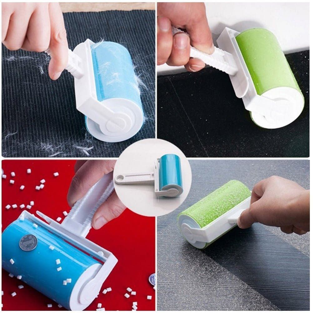 Rodillo quitapelusa reutilizable para asientos de automóvil